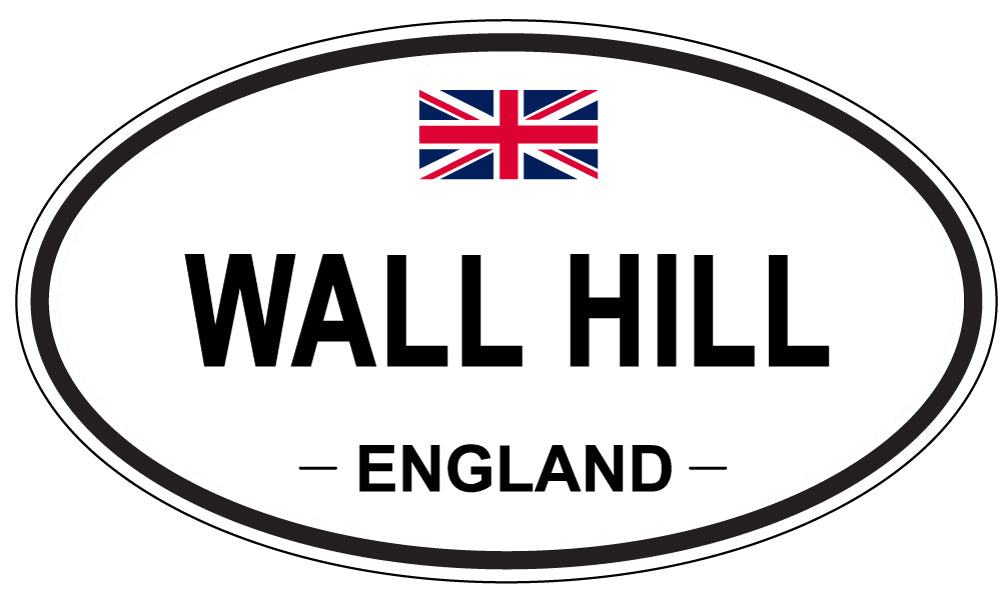 WALL HILL, England - Oval Magnet