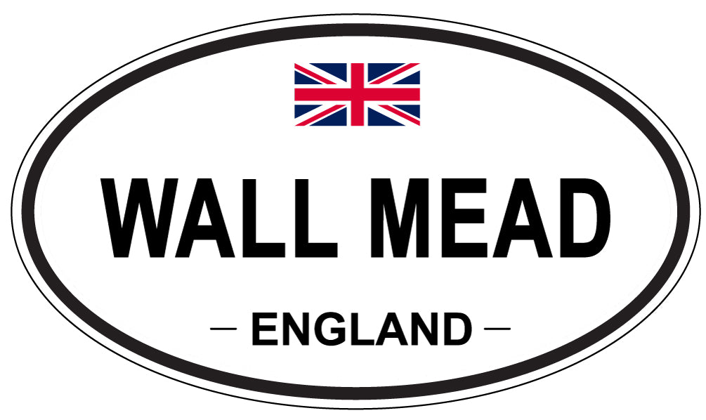 WALL MEAD, England - Oval Magnet