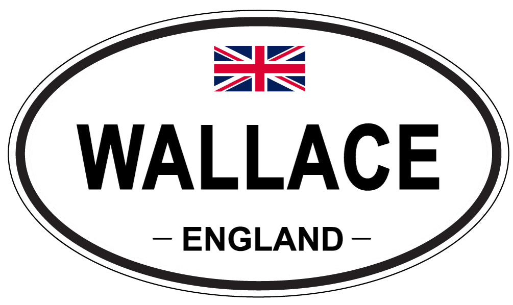 WALLACE, England - Oval Magnet