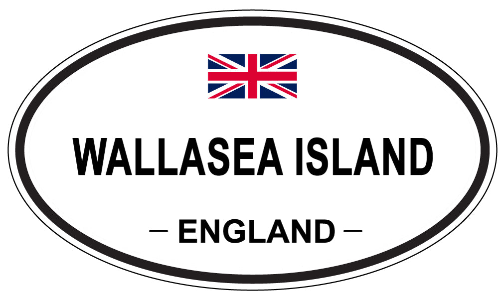 WALLASEA ISLAND, England - Oval Magnet