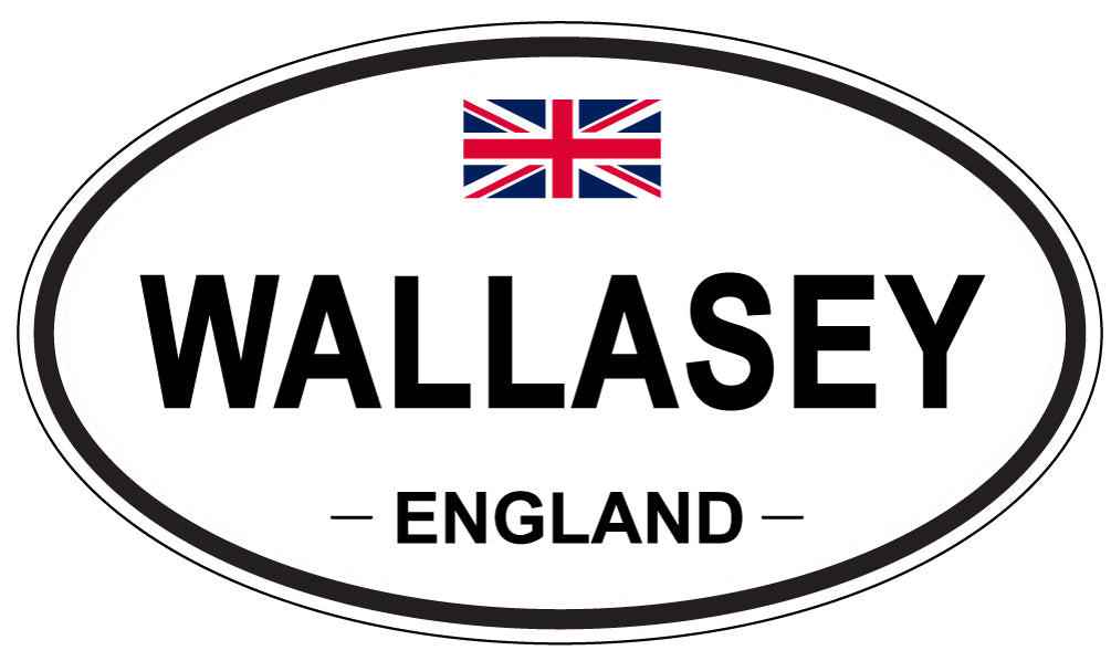 WALLASEY, England - Oval Magnet
