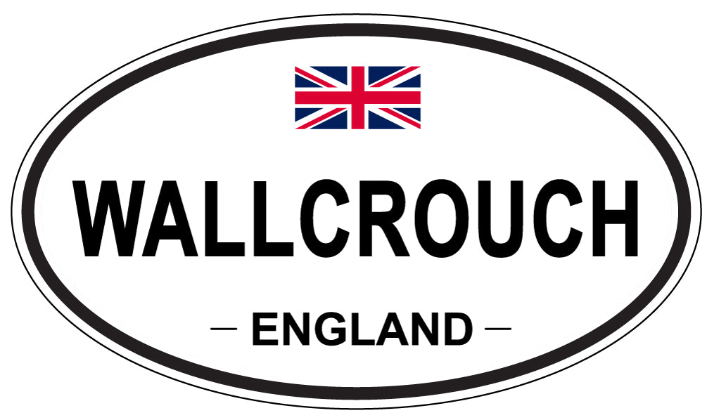 WALLCROUCH, England - Oval Magnet