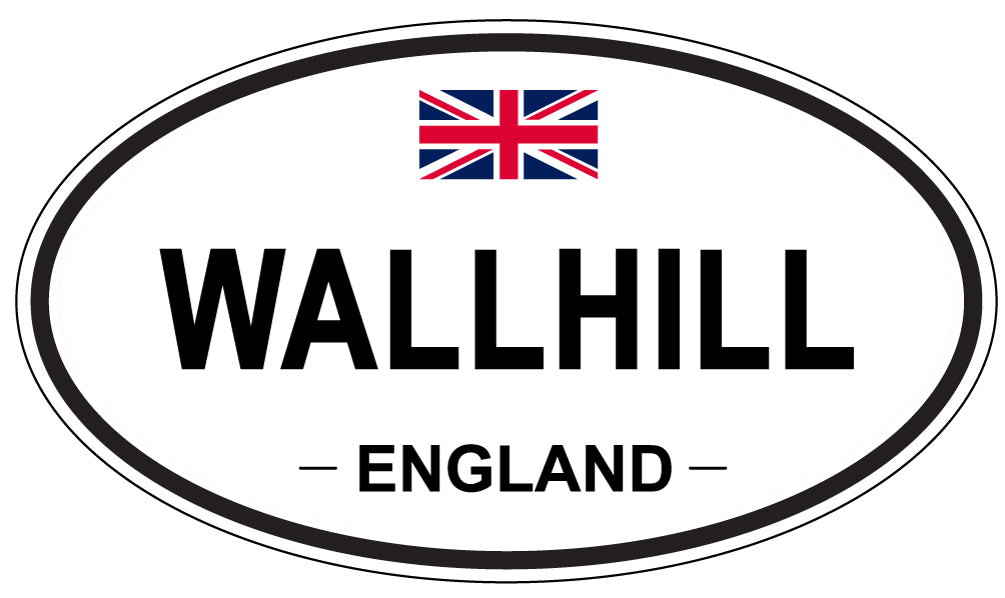 WALLHILL, England - Oval Magnet