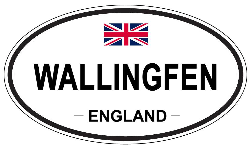 WALLINGFEN, England - Oval Magnet
