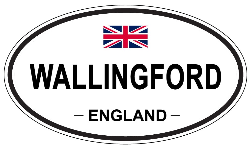 WALLINGFORD, England - Oval Magnet