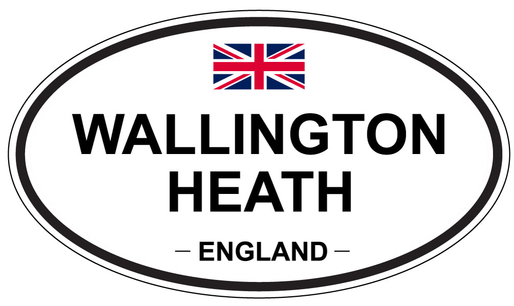 WALLINGTON HEATH, England - Oval Magnet