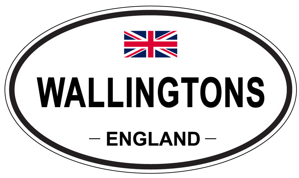WALLINGTONS, England - Oval Magnet