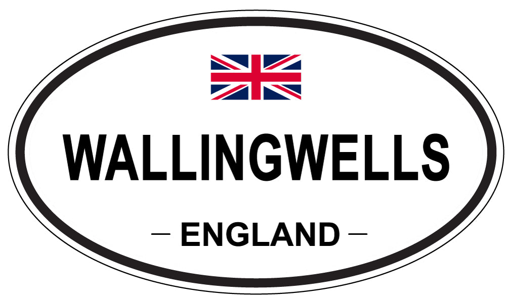 WALLINGWELLS, England - Oval Magnet