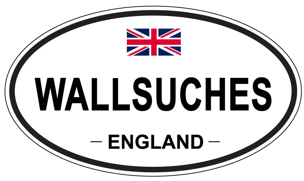 WALLSUCHES, England - Oval Magnet