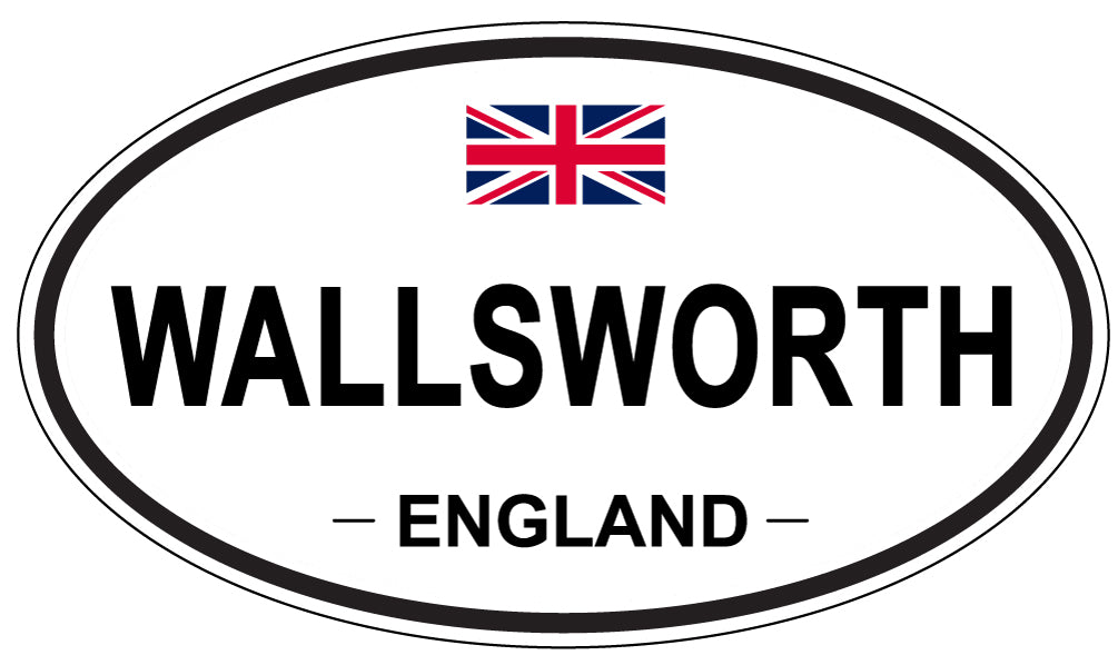 WALLSWORTH, England - Oval Magnet