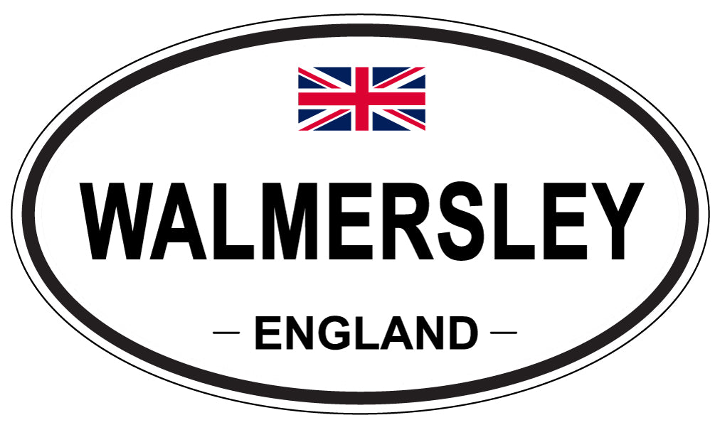 WALMERSLEY, England - Oval Magnet