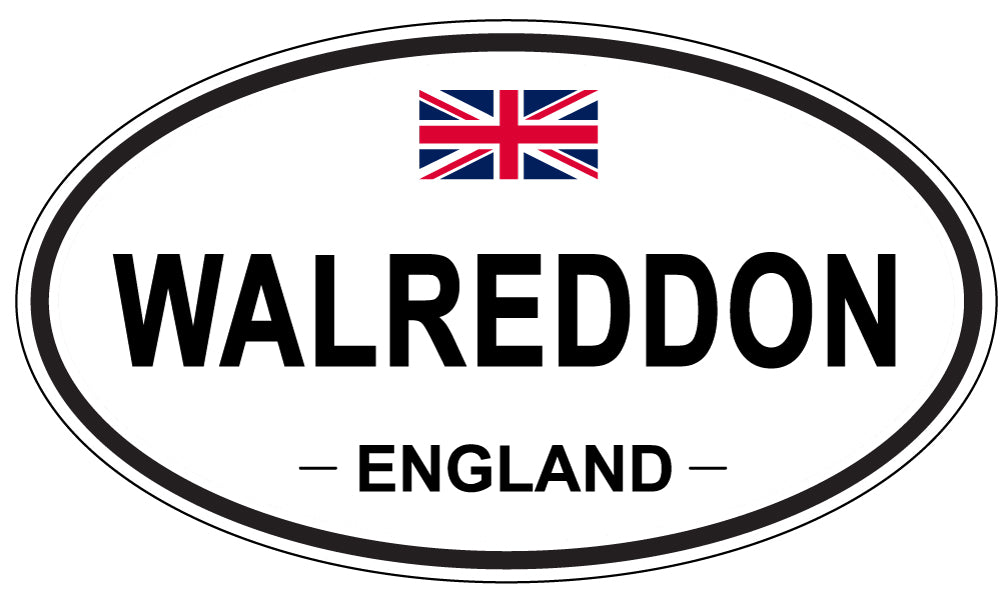 WALREDDON, England - Oval Magnet