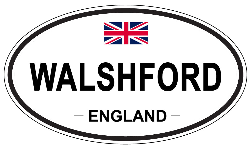 WALSHFORD, England - Oval Magnet