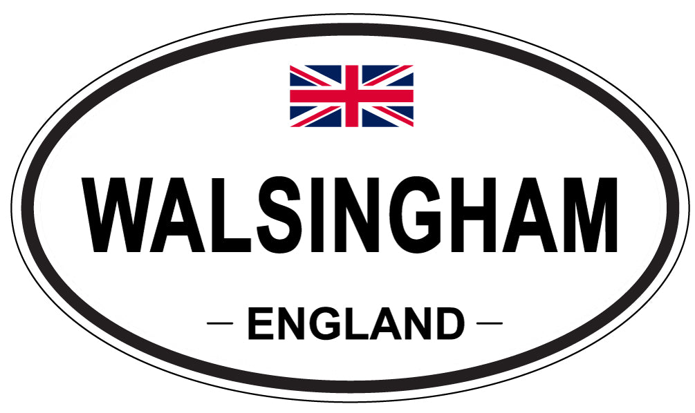 WALSINGHAM, England - Oval Magnet