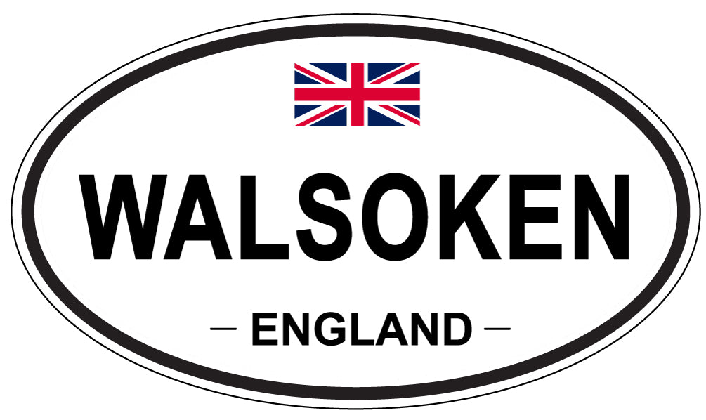 WALSOKEN, England - Oval Magnet