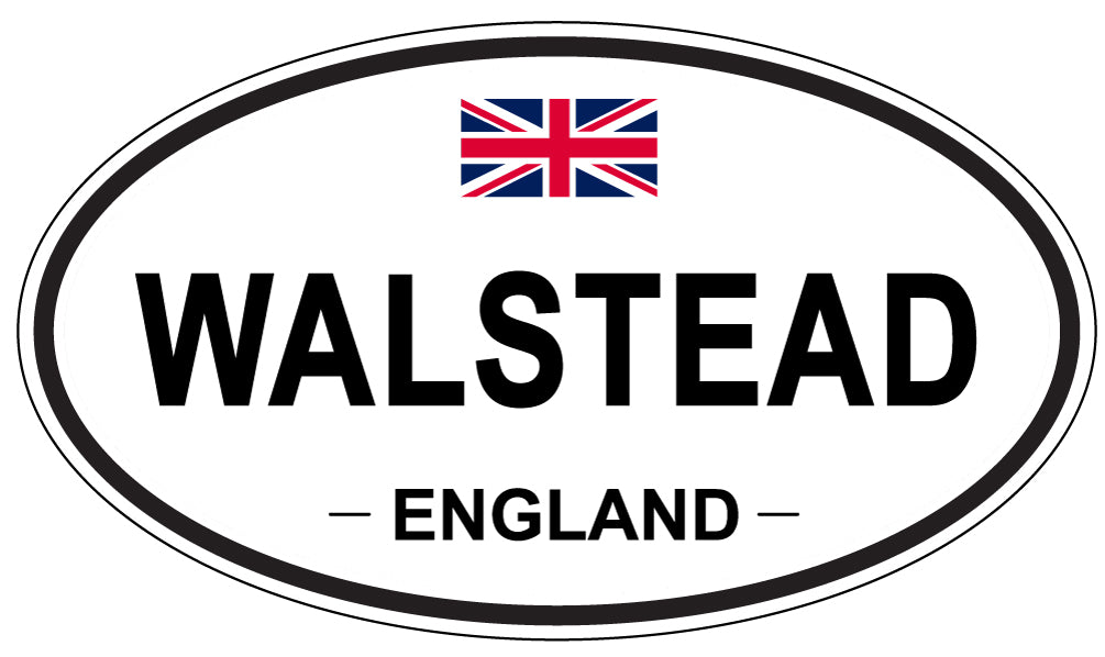 WALSTEAD, England - Oval Magnet