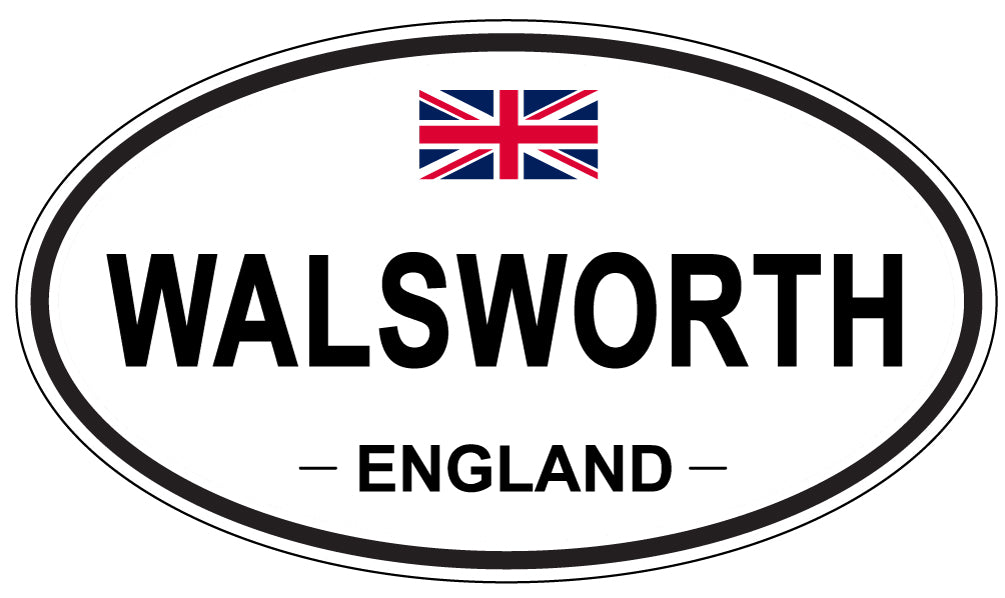 WALSWORTH, England - Oval Magnet