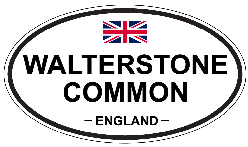WALTERSTONE COMMON, England - Oval Magnet