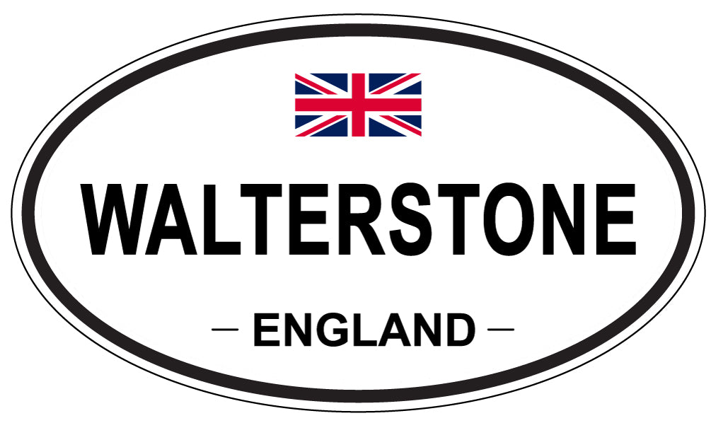 WALTERSTONE, England - Oval Magnet