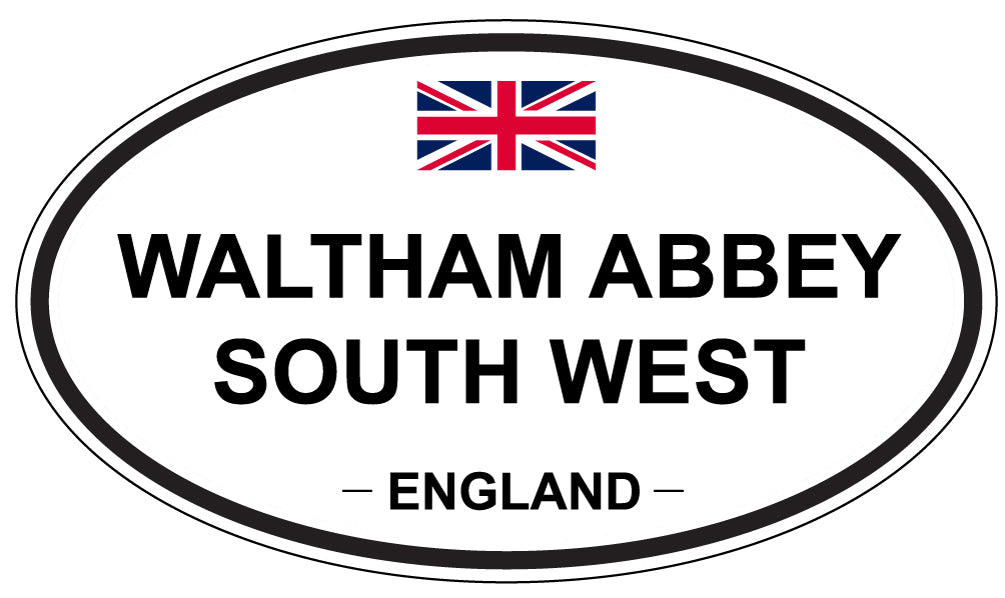 WALTHAM ABBEY SOUTH WEST, England - Oval Magnet