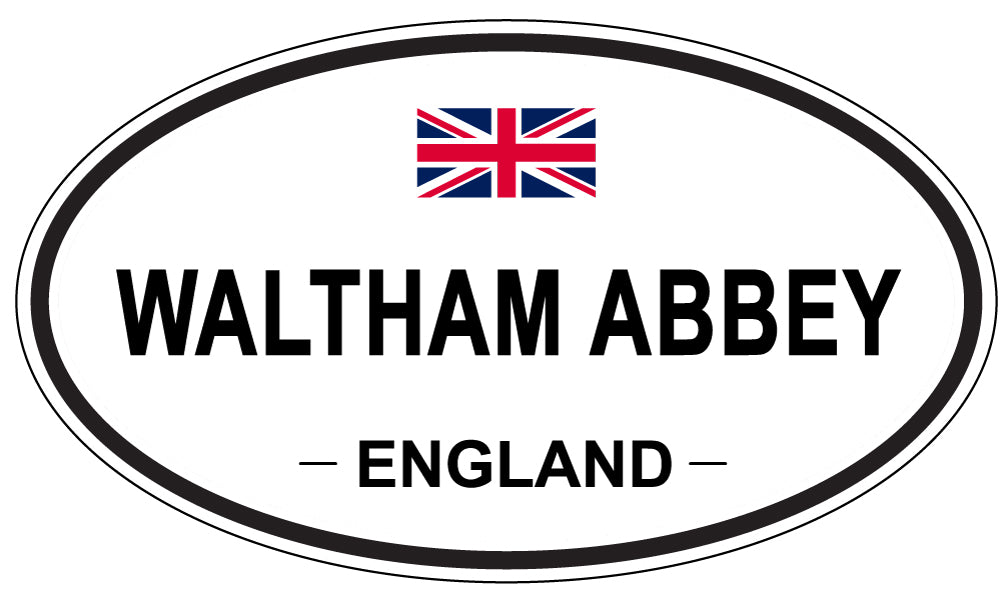 WALTHAM ABBEY, England - Oval Magnet