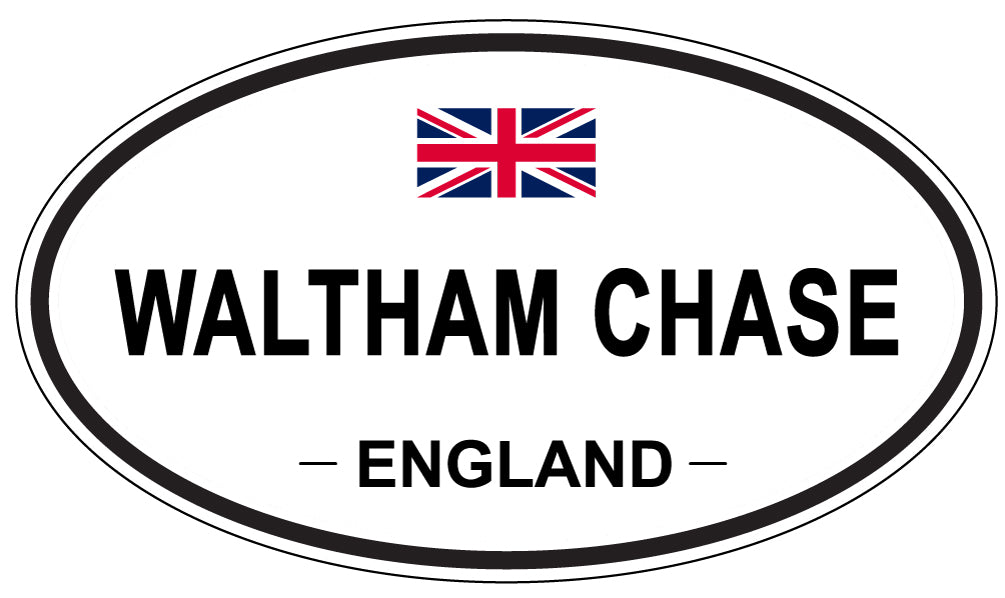 WALTHAM CHASE, England - Oval Magnet