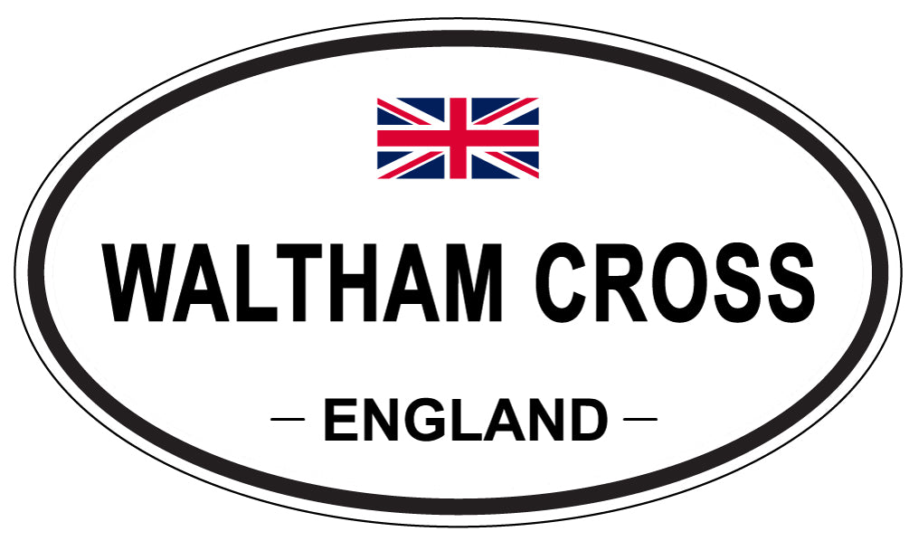 WALTHAM CROSS, England - Oval Magnet