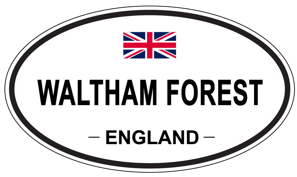 WALTHAM FOREST, England - Oval Magnet