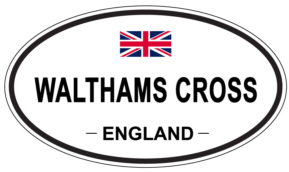 WALTHAMS CROSS, England - Oval Magnet