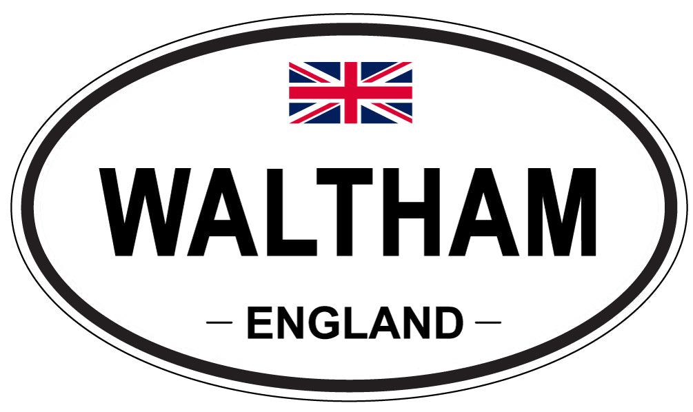 WALTHAM, England - Oval Magnet