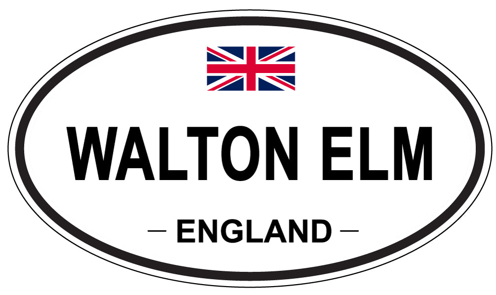 WALTON ELM, England - Oval Magnet