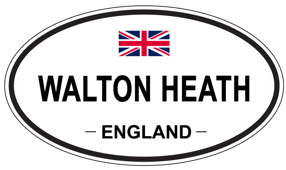 WALTON HEATH, England - Oval Magnet