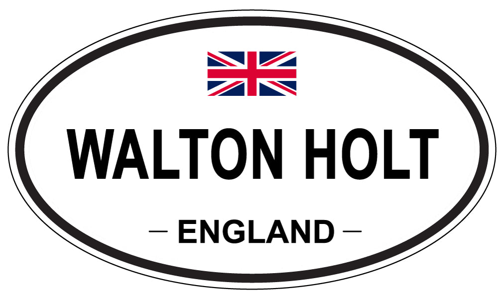 WALTON HOLT, England - Oval Magnet