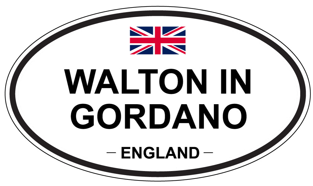 WALTON IN GORDANO, England - Oval Magnet