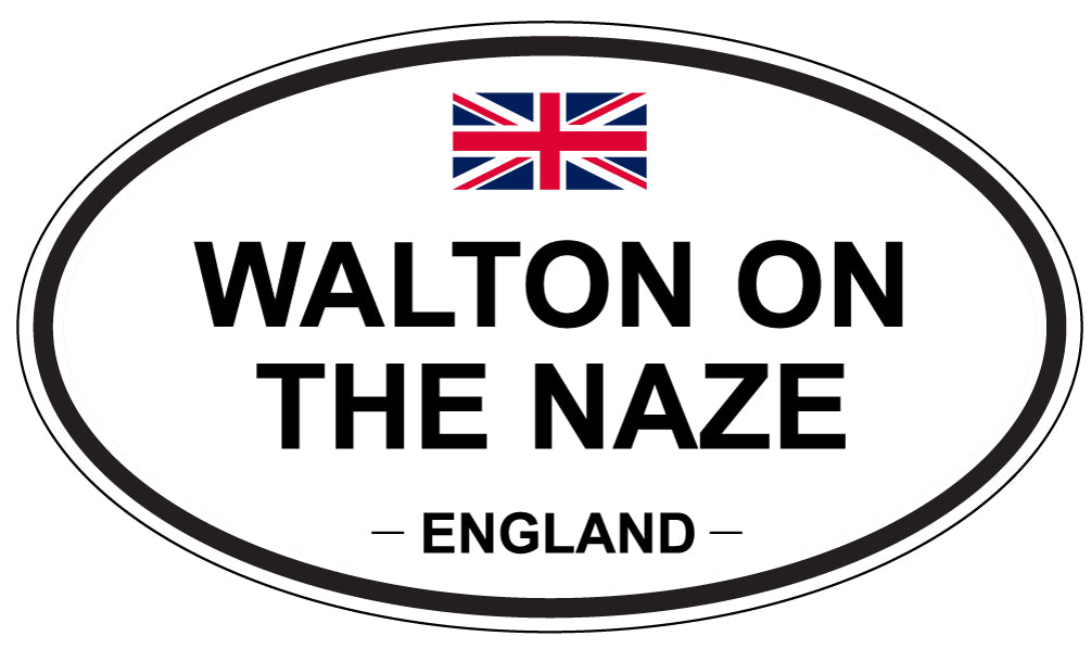 WALTON ON THE NAZE, England - Oval Magnet