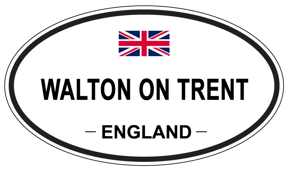 WALTON ON TRENT, England - Oval Magnet
