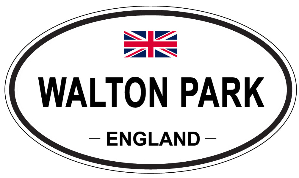 WALTON PARK, England - Oval Magnet