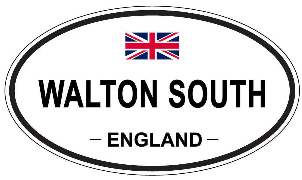 WALTON SOUTH, England - Oval Magnet