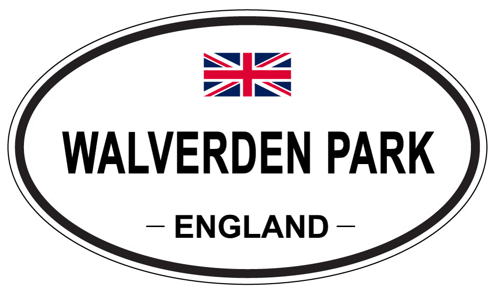 WALVERDEN PARK, England - Oval Magnet