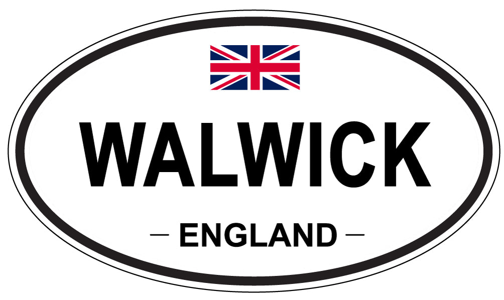WALWICK, England - Oval Magnet