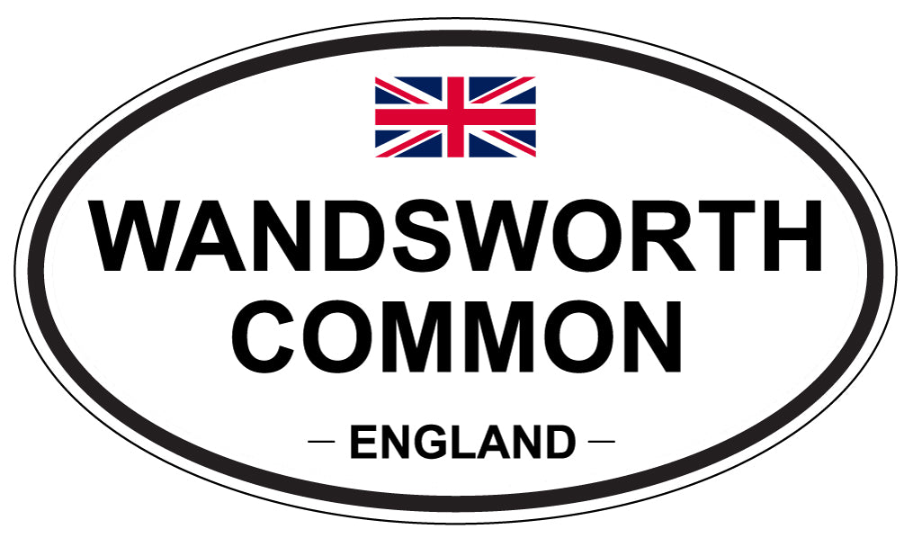 WANDSWORTH COMMON, England - Oval Magnet