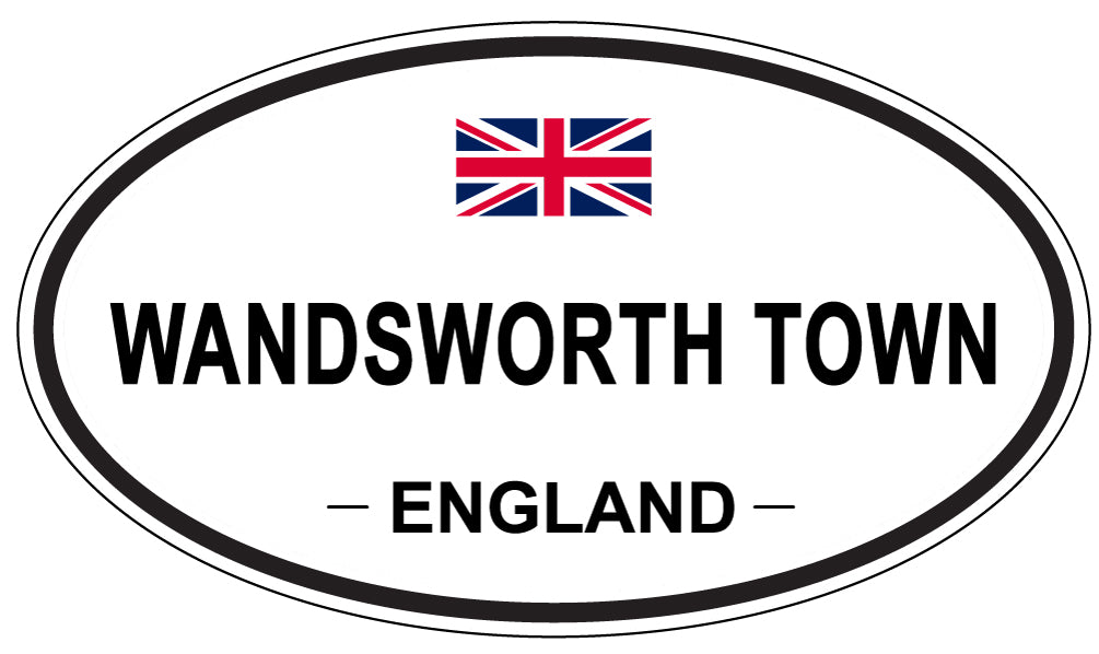 WANDSWORTH TOWN, England - Oval Magnet