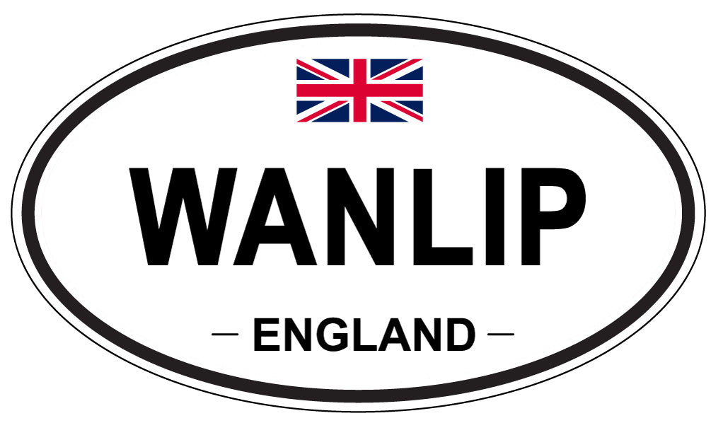 WANLIP, England - Oval Magnet