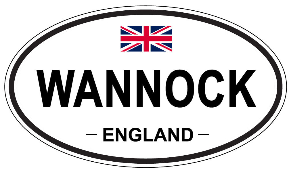 WANNOCK, England - Oval Magnet