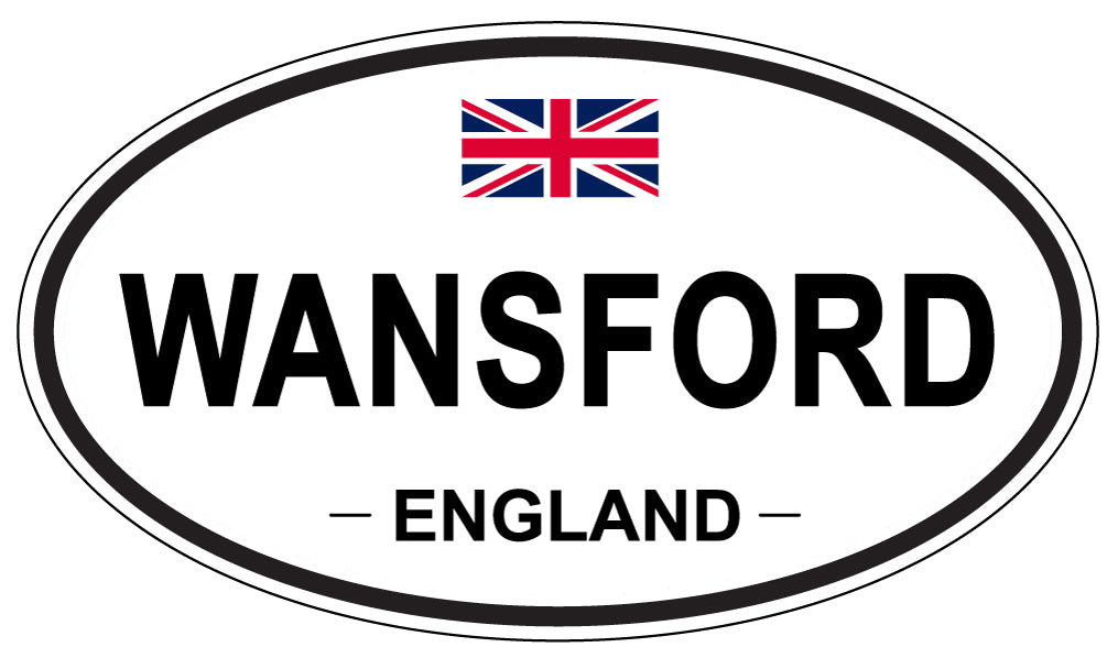 WANSFORD, England - Oval Magnet