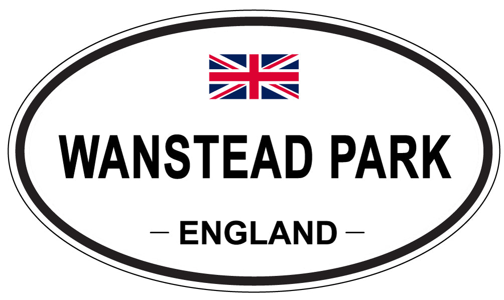 WANSTEAD PARK, England - Oval Magnet