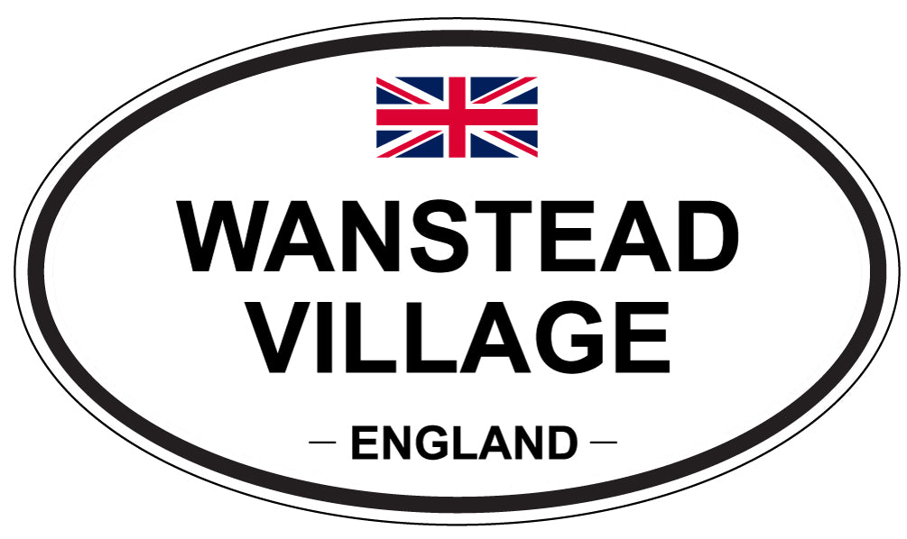 WANSTEAD VILLAGE, England - Oval Magnet