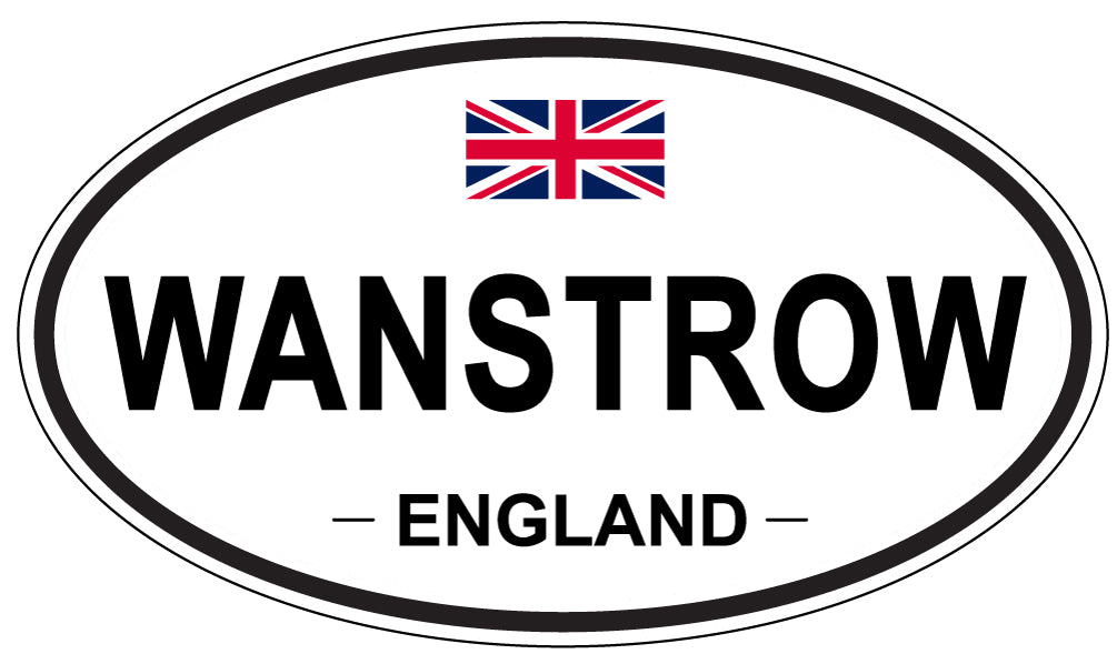 WANSTROW, England - Oval Magnet