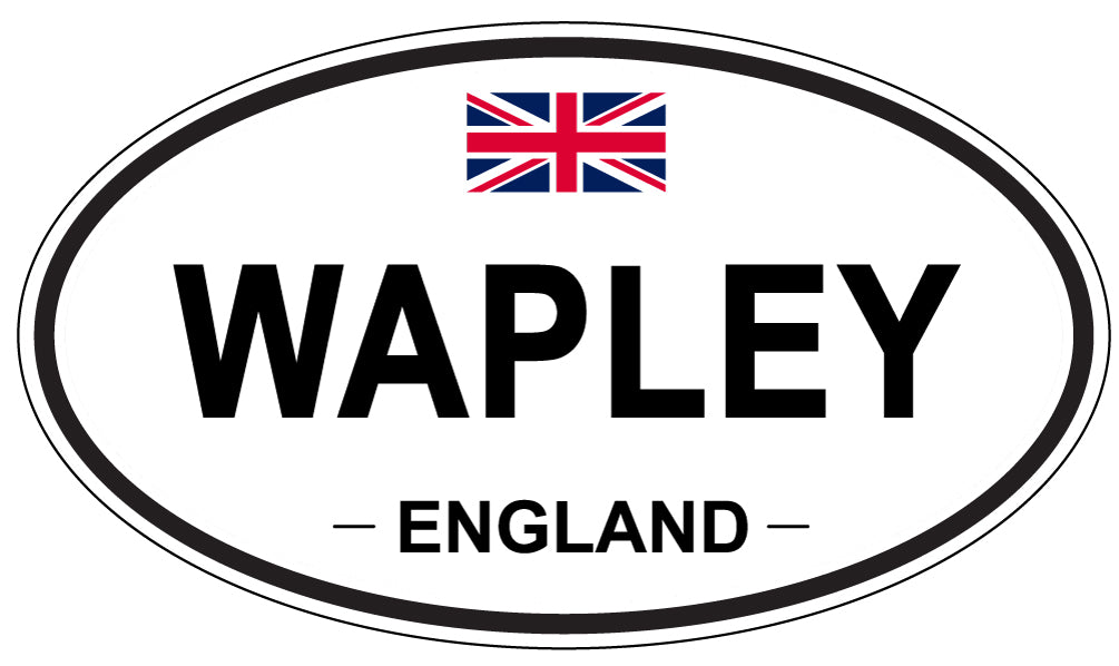 WAPLEY, England - Oval Magnet