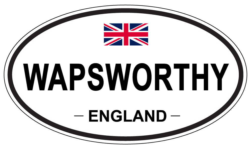 WAPSWORTHY, England - Oval Magnet